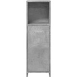 vidaXL Kopalniška omarica betonsko siva 30x30x95 cm iverna plošča | Shoptok.si