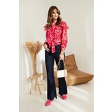 Gemre Pink loafers decorated with a chain Kuens | Shoptok.si