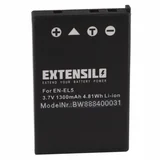 baterija EN-EL5 za nikon coolpix 3700 / 4200 / 5200, 1300 mah kompatibilnost s originalnom baterijom