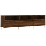 Maison Chic TV omarica - TV stojalo - Televizijska omarica rjava hrast 150x30x44,5 cm inženirski les, (21700141) | Shoptok.si