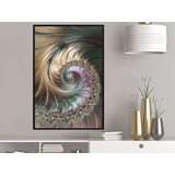  Poster - Iridescent Spiral 30x45 | shoptok.hr