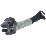 Rex London Zeleno-siva zaščita za vrata proti prepihu 17x76 cm Sausage Dog – | Shoptok.si