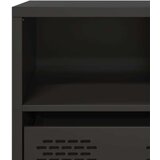 vidaXL TV omarica črna 68x39x43,5 cm hladno valjano jeklo | Shoptok.si