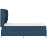 Krevet s opruga kutije s uzglavljem Plava 200 x 100 cm tkanina | Eponuda.com