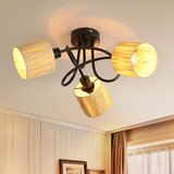 Nettlife stropna svetilka s 3 lučmi, stropna svetilka za hodnik - vintage stropna svetilka, (22116912) | Shoptok.si