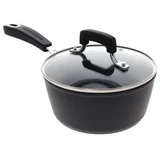 Šerpa s poklopcem 18cm BS11402 crna