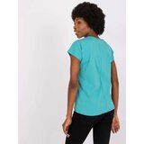 BASIC Feel Good T-shirt-AP-TS-A-004-Turquoise | Shoptok.si