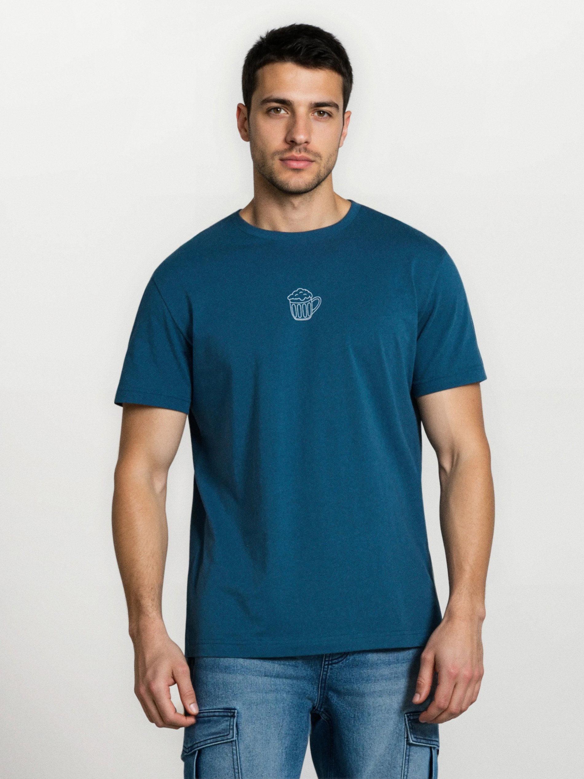 Sinsay Pamučna majica s printom | shoptok.hr