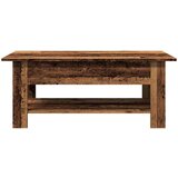 vidaXL Klubska mizica starinski les 102x55x42 cm inženirski les | Shoptok.si