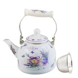 HOP Čajnik s cedilom lavanda 2l / indukcija / emajl, inox, (20928628) Cene