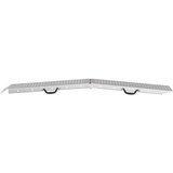  Sklopiva rampu 200kg po rampi 2 pcs Srebrno 166 x 23 x 4,5 cm | Eponuda.com
