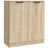 vidaXL Komoda 3 kosi sonoma hrast inženirski les | Shoptok.si