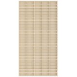  Stenska vitrina s polico Bež 50 x 4,5 x 96 cm Konstruiran les, (5000200495) | Shoptok.si