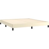  Okvir za krevet krem 160x200 cm od umjetne kože | Eponuda.com