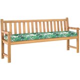  Jastučići za palete za klupe 2 kom Uzorak lišća 200x40x8 cm Oxford tkanina | shoptok.hr