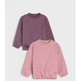 Sinsay Pamučne crewneck majice dugih rukava s printom 2 pack Cijene