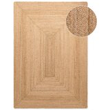 Hanse Home Obojestranska/ročno tkana preproga iz jute v naravni barvi 200x300 cm Sharmila Natural Brown – Cene