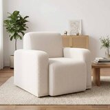  Fotelja Krem Bouclé | Eponuda.com