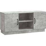 TV omarica Betonsko siva 102 x 34,5 x 47 cm Inženirski les, (5000210511) | Shoptok.si