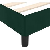  Okvir za krevet bez madraca tamnozeleni 200x200 cm baršunasti | shoptok.hr