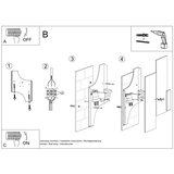  Zidna lampa FABIANO | shoptok.hr