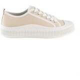 Shelvt Women's beige platform sneakers | Shoptok.si