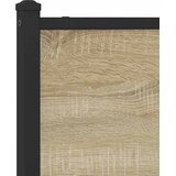  Metalni okvir kreveta bez madraca boja hrasta sonome 150x200 cm Slike