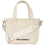 Karl Lagerfeld Shopper torba bež / crna | shoptok.hr
