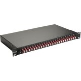 Equip 24-Port Fiber Optic Splice Box, LC Duplex, OM4, 1U, ped, Black Cijene