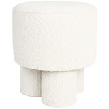 White Label Bel tabure iz tkanine bouclé Marcos – | Shoptok.si