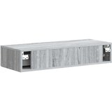 Stolna Stenska stranska miza Siva Sonoma 87,5 x 34,5 x 17 cm, (5000232482) | Shoptok.si