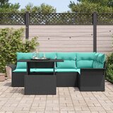  Sjedeća garnitura za vrt 6 kom. Poli ratan 100 x 55 x 73 cm | shoptok.hr