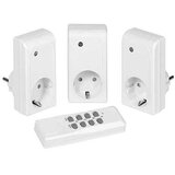 Vivanco set od tri utičnice + wireless remote sa RF kontrolom, 1000W, white 26551 | Eponuda.ba