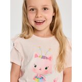 Sinsay Pamučna majica s ukrasnim volanima Gabby's Dollhouse | shoptok.hr