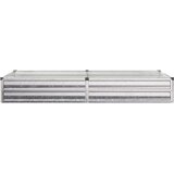  Povišeni vrtni krevet Srebrna 160 x 80 x 24 cm cinkani | shoptok.hr