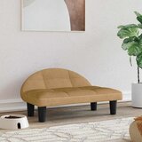  Krevet za pse smeđi 70x52x30 cm baršunasti | shoptok.hr