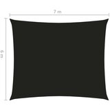  Jedro protiv sunca od tkanine Oxford pravokutno 6 x 7 m crno | shoptok.hr