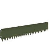  Ograda oko Travnjaka 30 pcs 103 x 20 cm Čelik Maslinastozelena | Eponuda.com