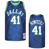 Mitchell And Ness dirk nowitzki 41 dallas mavericks 1998-99 asian heritage cny 4.0 swingman dres Cene