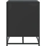 vidaXL Klop za čevlje črna 100x40x53,5 cm inženirski les in kovina | Shoptok.si