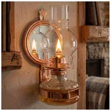 MERLIN petrolejska lampa, bronza/patina