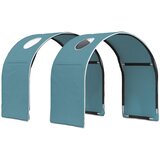 Krevet s Tunnels 4 pcs Bijela i svjetloplava Konstruirano drvo | Shoptok.si