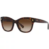 Polo Ralph Lauren Sunčane naočale konjak / tamno smeđa
