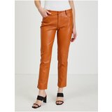 Orsay Brown leatherette pants - Ladies Cijene