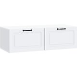 vidaXL TV ormar za zid Zidne Bijela 98 x 41 x 30 cm Konstruirano drvo - Bijela 98 x 41 cm | shoptok.hr