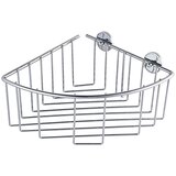 Tesa kutna košarica za tuš kabinu BT111P (20,5 x 21 x 11,5 cm, jednokatno, kromirano) Cijene