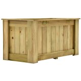 Furnova Dvignjeno cvetlično korito 100x50x50 cm impregnirana borovina, (21921414) | Shoptok.si