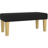 Krevet s oprugama i madracem crni 120 x 200cm od tkanine | shoptok.hr