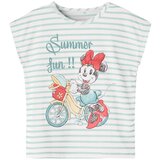 name it Majica 'ANNA' svetlo rumena / meta / pastelno rdeča / črna / naravno bela | Shoptok.si