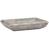  Umivaonik sivi 50 x 35 x 10 cm mramorni | shoptok.hr